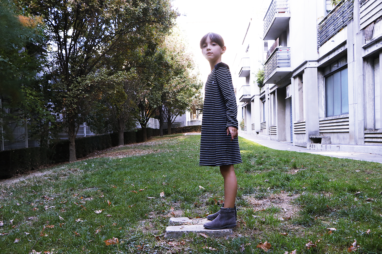 robe ikks enfant fille mariniere 5