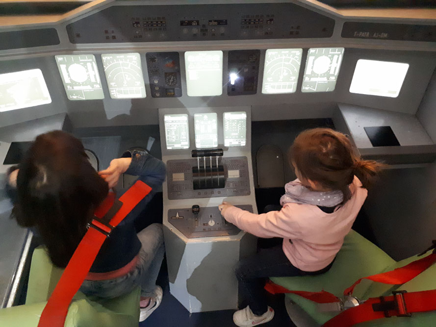 Musée de l'air et de l'espace Planète pilote enfants